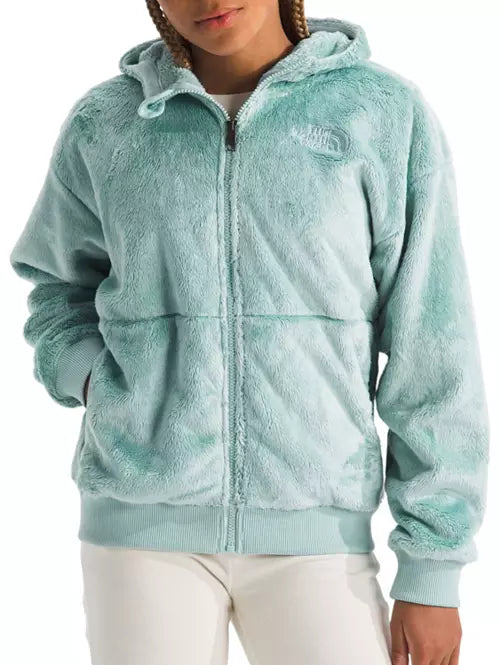 The North Face Kids Osito Full Zip Hoodie Muted Pine 6T