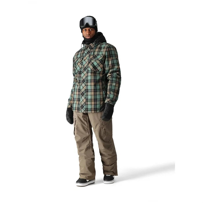 686 Men s Woodland Insulated Jacket Sassafras Plaid M