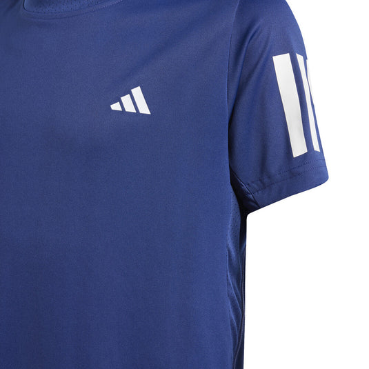 Adidas Boy's Club 3 Stripes Tee