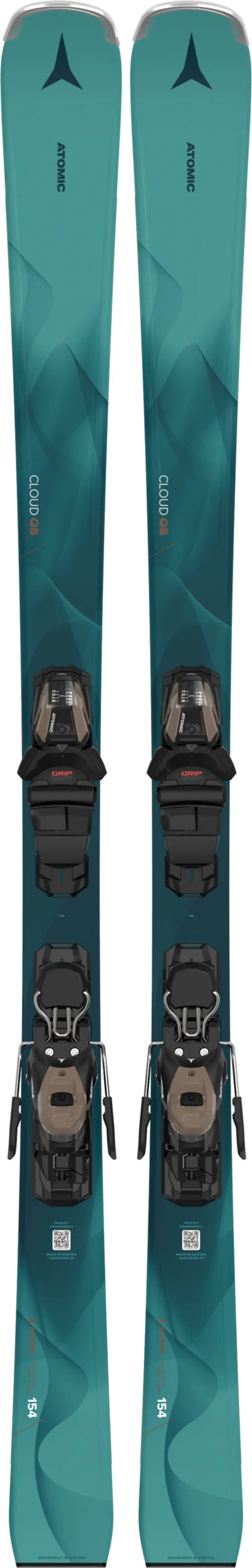 Atomic Women's Cloud Q8 On-Piste Skis + M 10 GW Bindings 2025