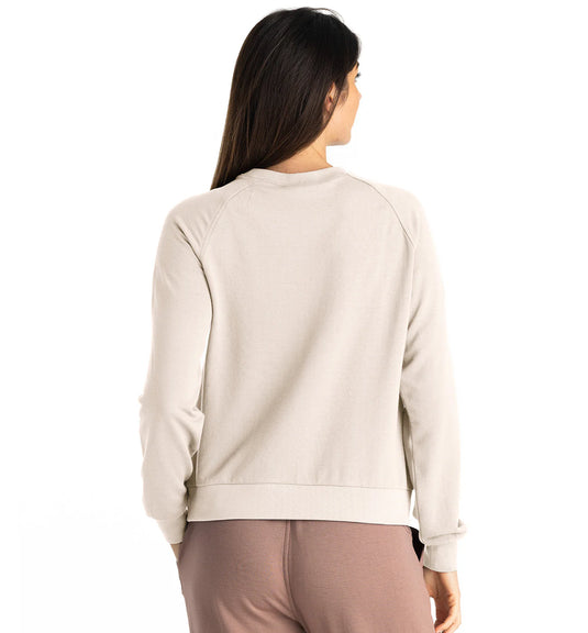 Free Fly Women's Bamboo Lightweight Fleece Crew