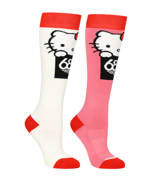 686 Women's Hello Kitty Sock (2 Pack)