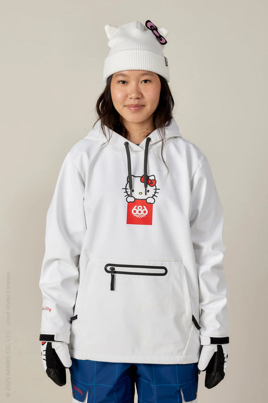 686 Women's Waterproof Pullover Hoody