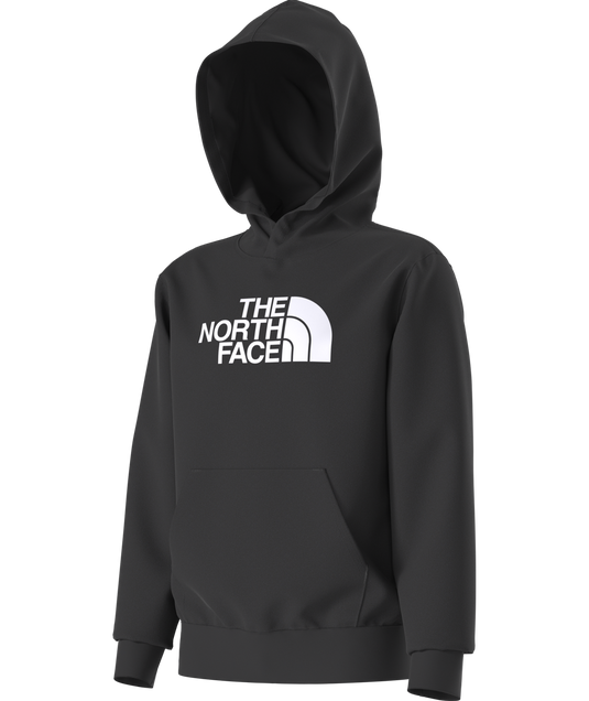 Black hoodie with The North Face logo on a white background