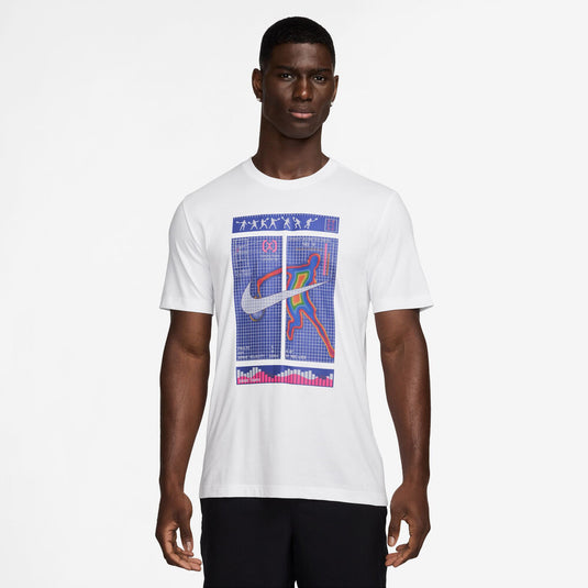 Nike Men’s Court Dri-FIT Tennis Tee Print