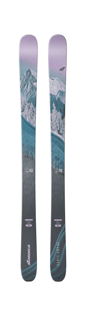 Nordica Women's Santa Ana 92 All Mountain Skis 2025