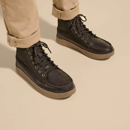 OluKai Men's Molina Durable Leather Boots