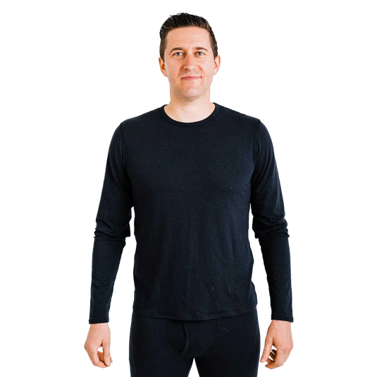 Polarmax Men's Merino Wool Crewneck Baselayer - Ski & Tennis Station