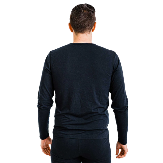 Polarmax Men's Merino Wool Crewneck Baselayer - Ski & Tennis Station