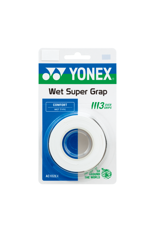 Yonex Wet Super Grap Synthetic Over Grip 3 Pack