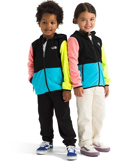 Load image into Gallery viewer, The North Face Little Kids Colorblock Glacier Full-Zip Hoodie
