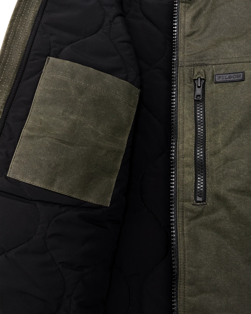 Load image into Gallery viewer, Filson Men's Tin Cloth Insulated Vest
