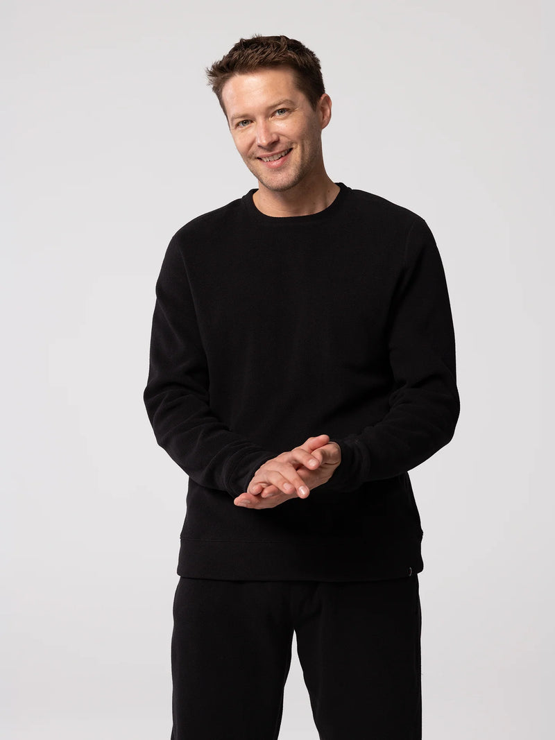Load image into Gallery viewer, Hot Chillys Men's La Montana Fleece Pullover Crew Mid Layer
