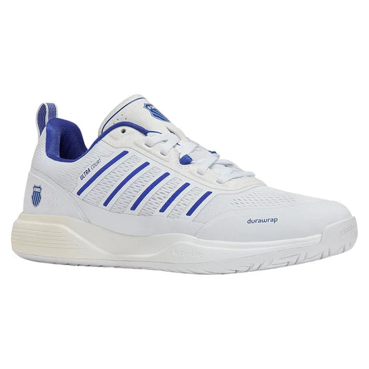 K-Swiss Men's Ultra Court Pickleball Shoes, White/Black/Mars Red, Size 12
