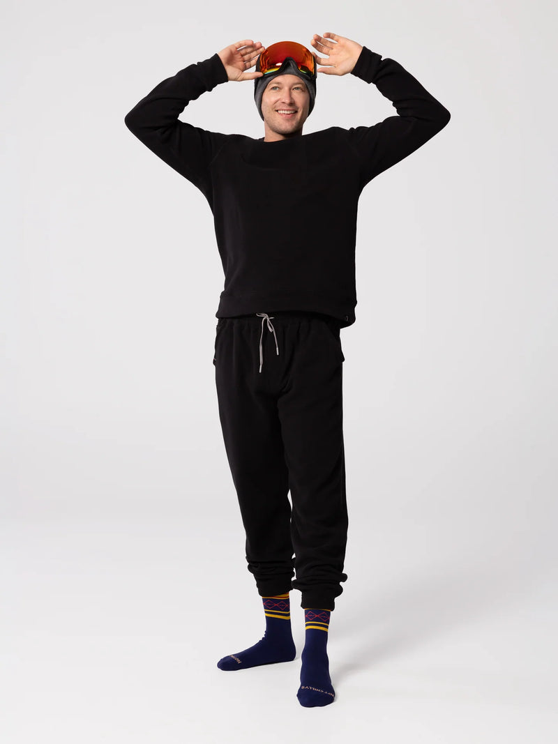 Load image into Gallery viewer, Hot Chillys Men's La Montana Fleece Pullover Crew Mid Layer

