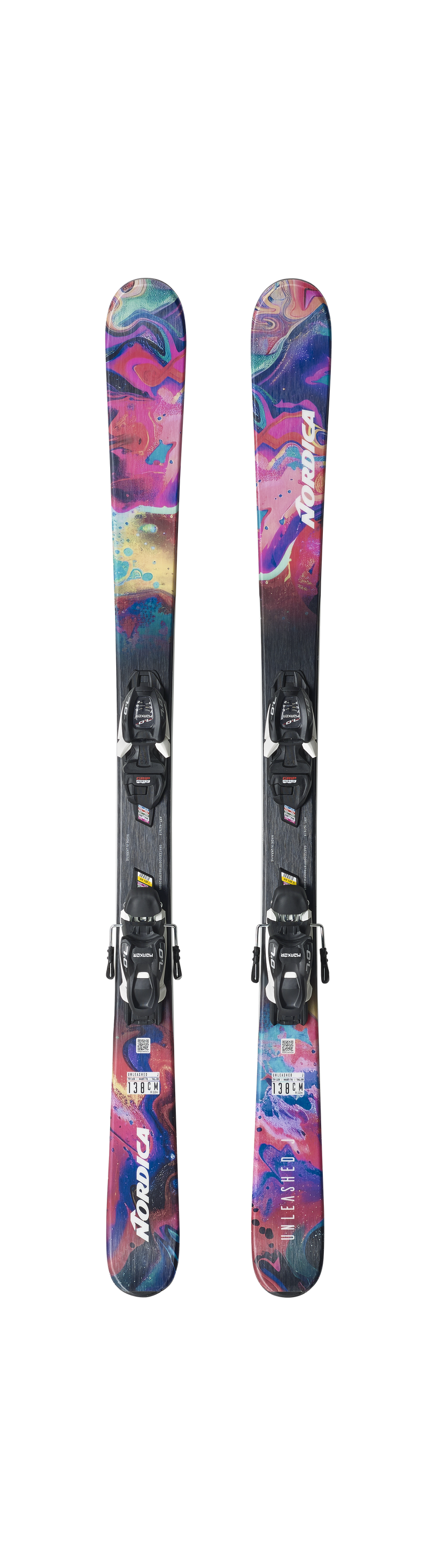 Load image into Gallery viewer, Nordica Unleashed Jr. Skis + Marker M7 Bindings 2027
