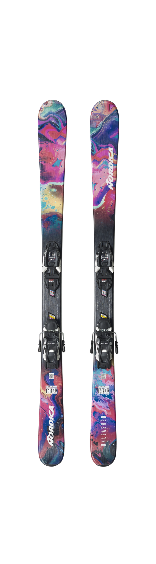 Nordica Unleashed Jr. Skis + Marker M7 Bindings 2027