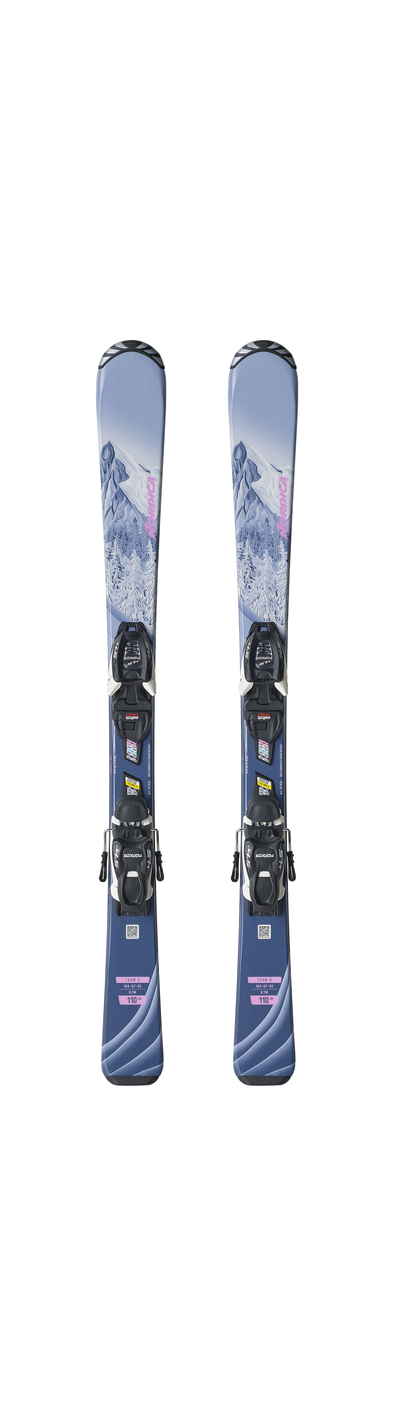 Load image into Gallery viewer, Nordica Team G Youth Skis + Marker M4.5 Bindings 2027
