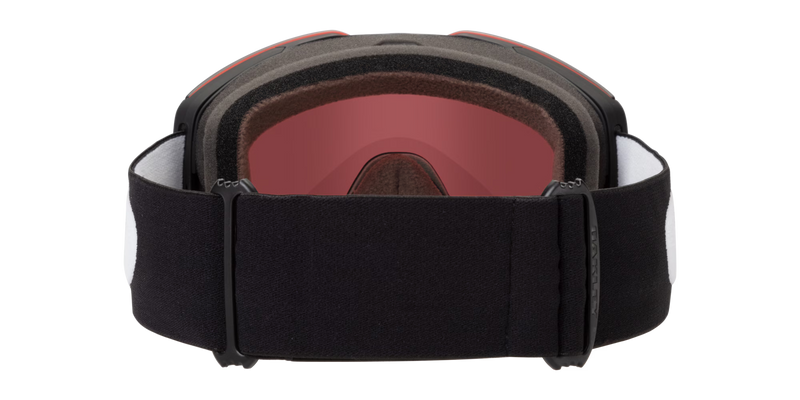 Load image into Gallery viewer, Close-up of a black headband with red interior on a white background
