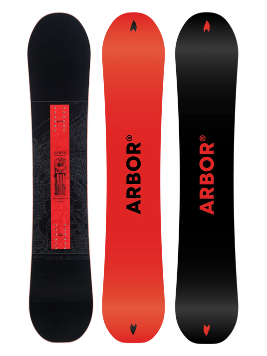 Arbor Youth Red Gerard Am Snowboard 2027