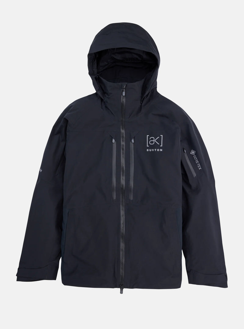 Load image into Gallery viewer, Black jacket with a Burton logo on a light gray background
