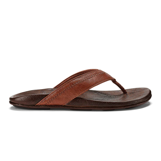 Olukai Men's Leather Beach Sandals