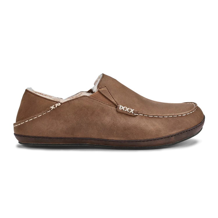 Load image into Gallery viewer, Olukai Men's Moloa Premium Leather Slippers
