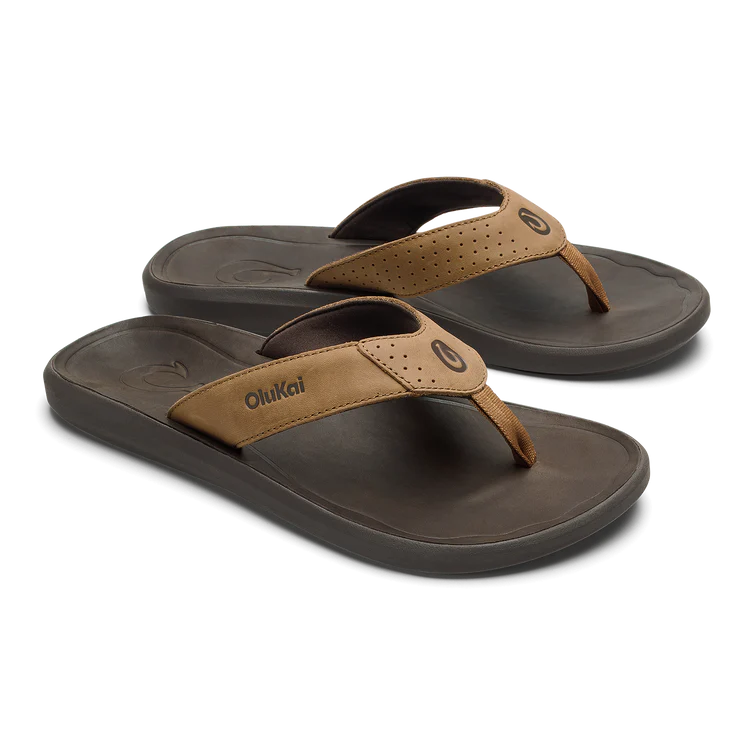 Load image into Gallery viewer, Olukai Men's Phil Waterproof Leather Sandals
