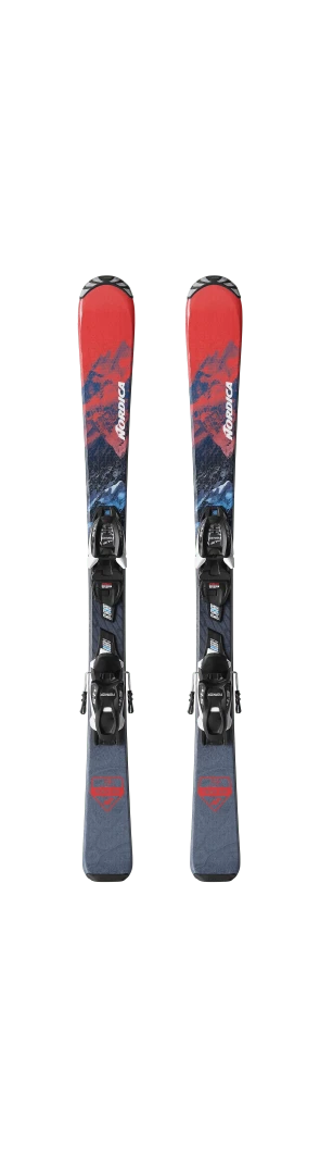 Load image into Gallery viewer, Nordica Kids Team AM FDT Ski + Binding Package 2024
