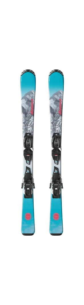 Load image into Gallery viewer, Nordica Kid&#39;s Team G FDT Ski + Binding Package 2024
