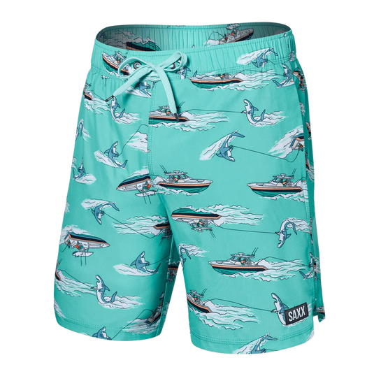 SAXX Men's Oh Buoy Stretch Volley 7" Swim Short