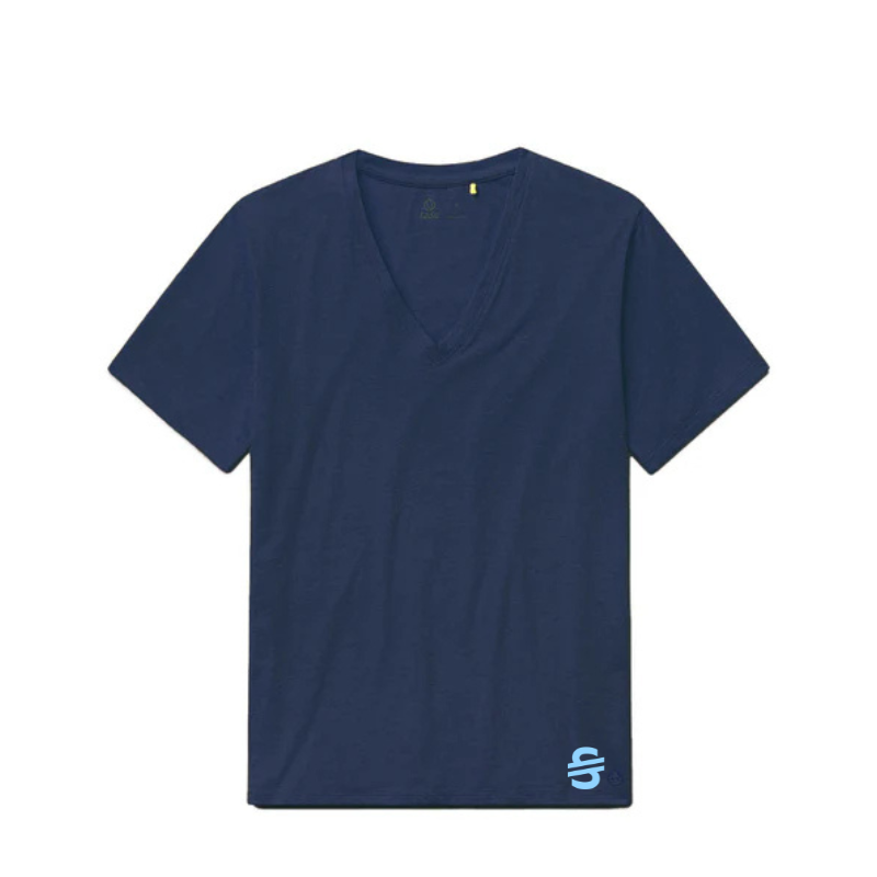 Load image into Gallery viewer, Tasc x Ski and Tennis Station Women's All Day V-Neck T-Shirt - Ski &amp; Tennis Station
