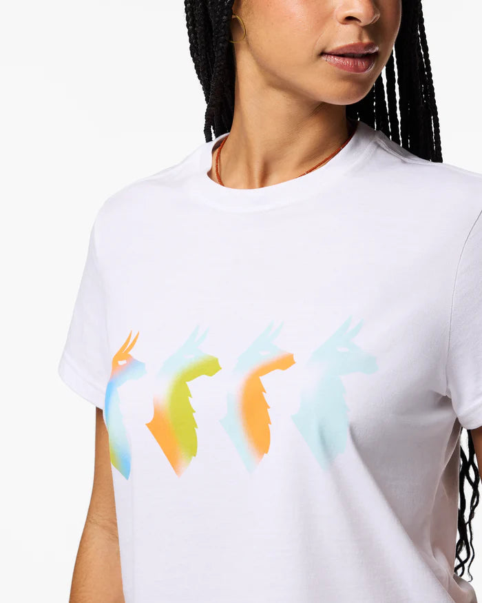 Load image into Gallery viewer, Cotopaxi Women's Cuatro Bitmap T-Shirt - Ski &amp; Tennis Station
