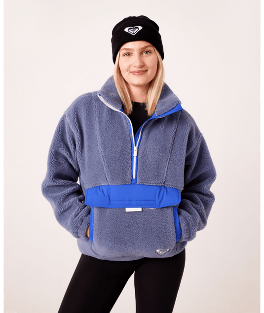 Roxy Women's Rita Half Zip Sherpa Anorak