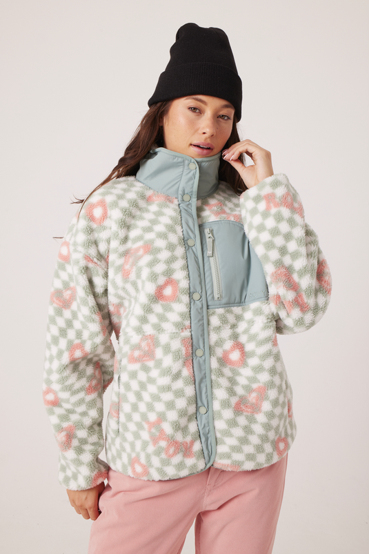 Roxy Women's Axel Bonded Sherpa Jacket