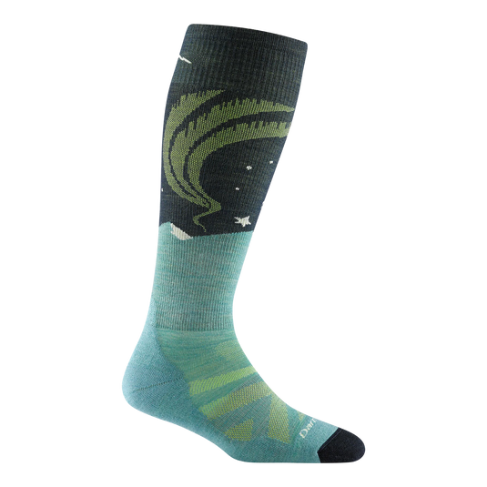 Darn Tough Women's Aurora Over-The-Calf Lightweight Snow Sock