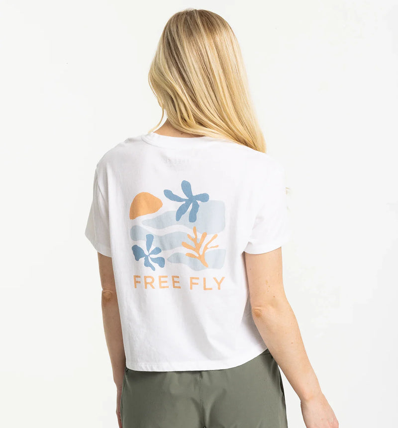 Load image into Gallery viewer, Free Fly Women&#39;s Coral Tee
