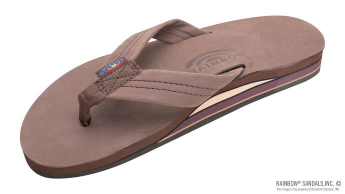 Rainbow Men's Double Layer Premier Leather Sandal