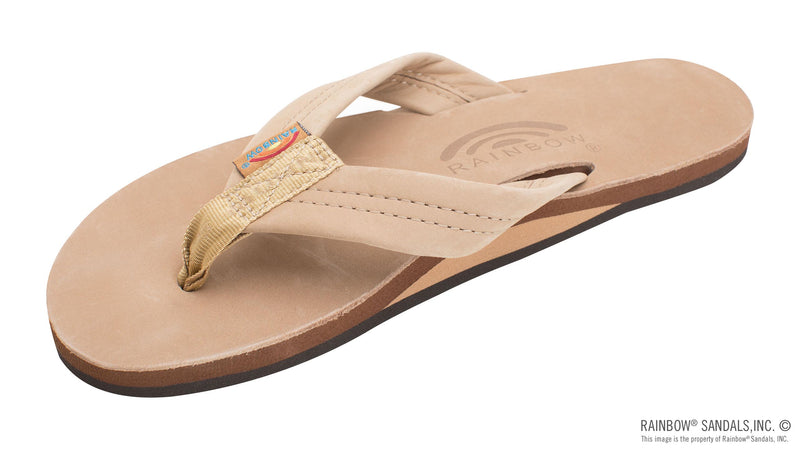 Load image into Gallery viewer, Rainbow Women&#39;s Single Layer Premier Leather 1&quot; Strap Sandal
