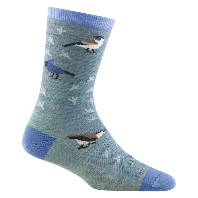 Darn Tough Women's Twitterpated Lightweight Lifestyle Crew Sock