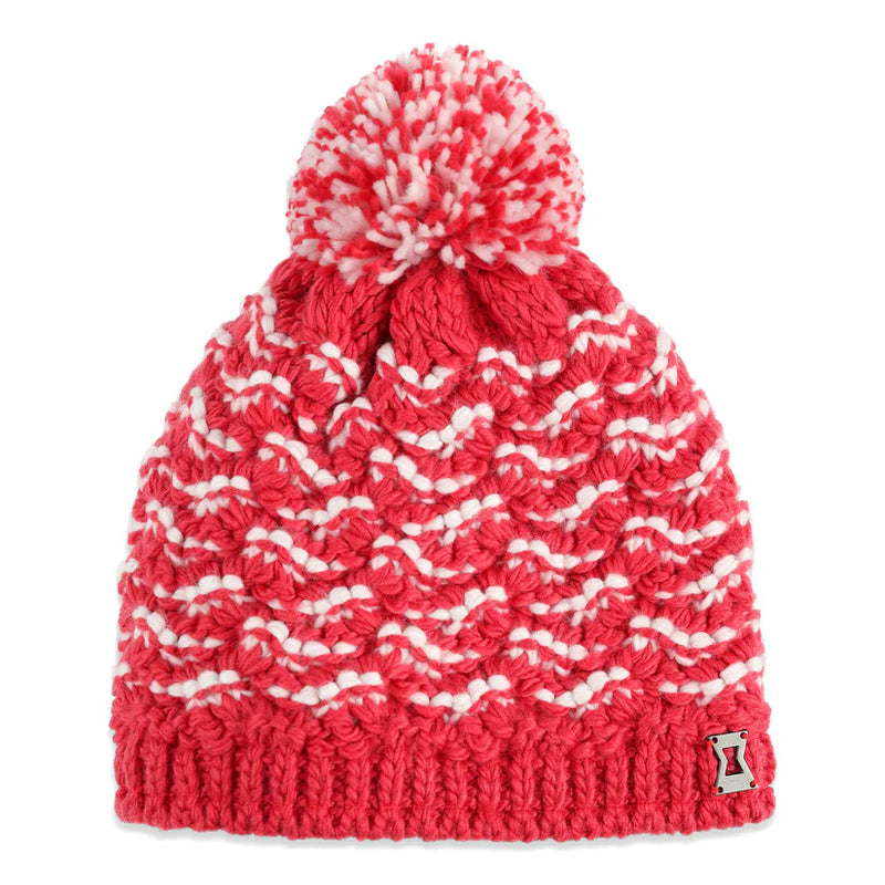 Load image into Gallery viewer, Spyder Brrr Berry Pom Beanie
