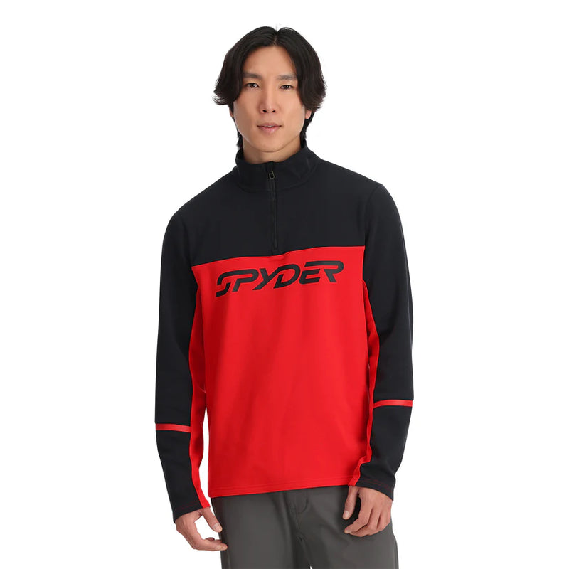 Load image into Gallery viewer, Spyder Men&#39;s Speed Fleece Half Zip Jacket
