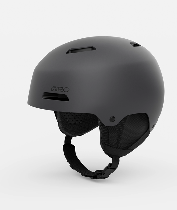 Charcoal Black helmet with 'Giro' branding on a white background