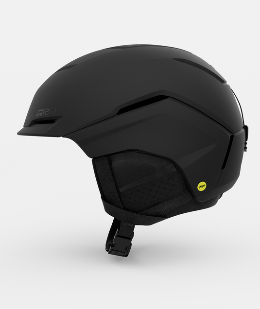 Black Giro helmet on a light gray background
