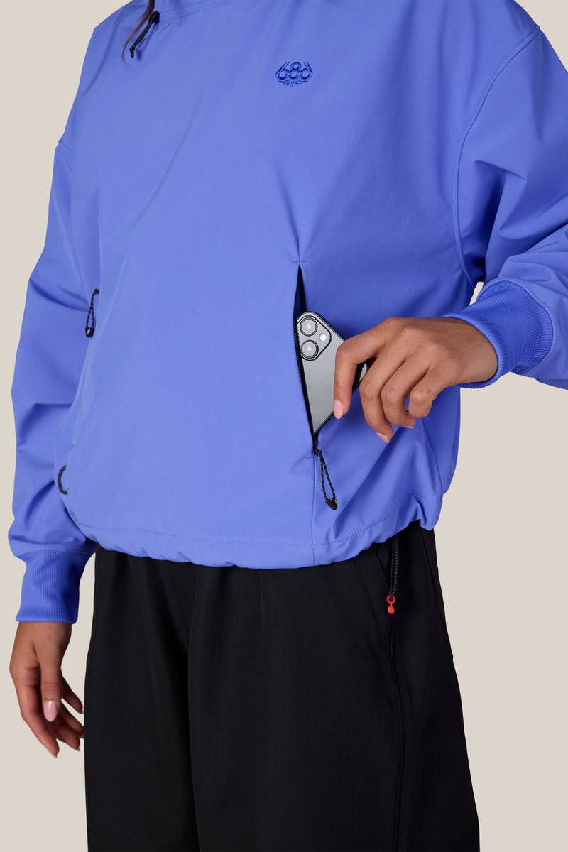 Load image into Gallery viewer, 686 Women's Waterproof Team Crop Hoody 2027
