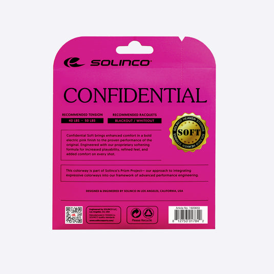 Solinco Confidential Soft Tennis String - Ski & Tennis Station