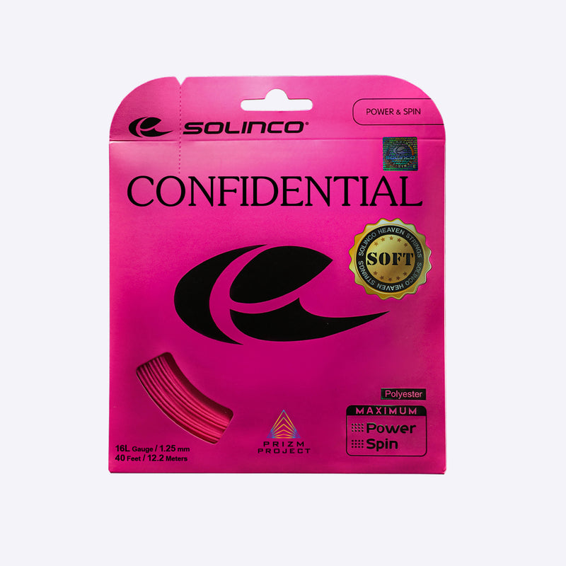 Load image into Gallery viewer, Solinco Confidential Soft Tennis String - Ski &amp; Tennis Station
