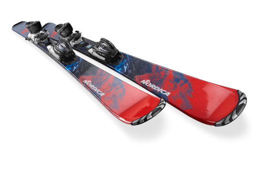 Nordica Kids Team AM FDT Ski + Binding Package 2024