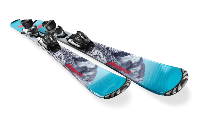 Load image into Gallery viewer, Nordica Kid&#39;s Team G FDT Ski + Binding Package 2024
