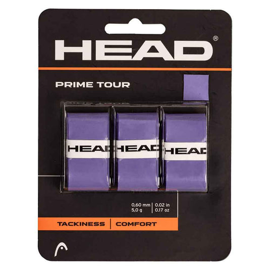 Head Prime Tour (3pk) Tennis Overgrip - Ski & Tennis Station